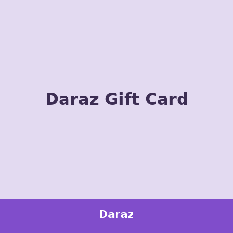 Daraz Gift Card