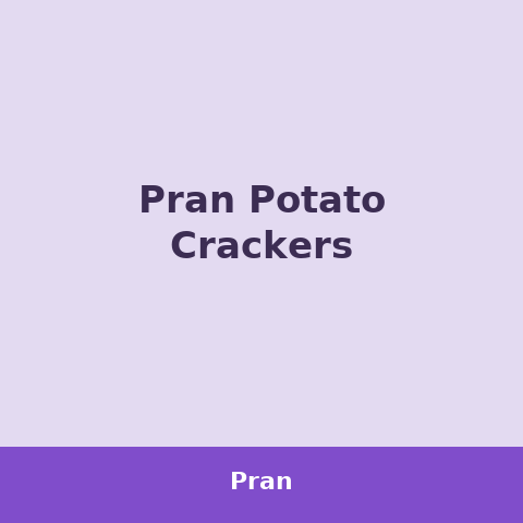 Pran Potato Crackers