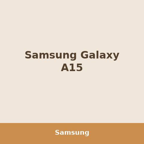 Samsung Galaxy A15